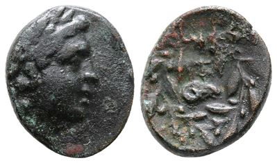 Achaia, Pellene, C. 350-300 Bc. Æ Dichalkon (16mm, 2.64g).