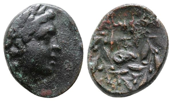 Achaia, Pellene, c. 350-300 BC. Æ Dichalkon (16mm, 2.64g).  - Auction Greek, Roman and Byzantine Coins	 - Bertolami Fine Art - Prague