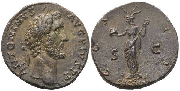 Antoninus Pius (138-161), Sestertius, Rome, 139; Æ (28,62 g; 32,3 mm; 12 h)