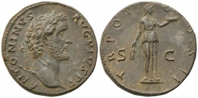 Antoninus Pius (138–161), Sestertius di Roma, 139 d.C. (Æ)