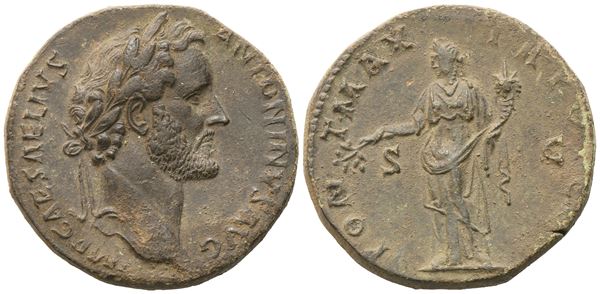 Antoninus Pius (138-161), Sestertius, Rome, 138; Æ (23,72 g; 30,6 mm; 6 h)