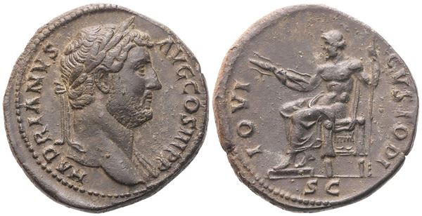 Hadrian (117-138), Sestertius, Rome, 133-135; Æ (26,28 g; 31,8 mm; 6 h)