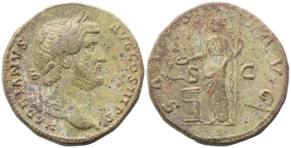 Hadrian (117-138), Sestertius, Rome, 134-138; Æ (24,95 g; 30 mm; 6 h)