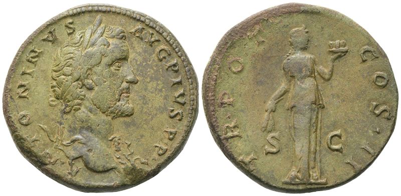 Antoninus Pius (138-161), Sestertius, Rome, 139; Æ (24,80 G; 33 MM; 6 H)