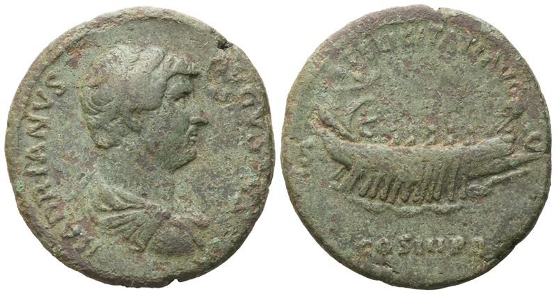 Adriano (117–138), Sesterzio (As) e Æ di Roma, 132–134