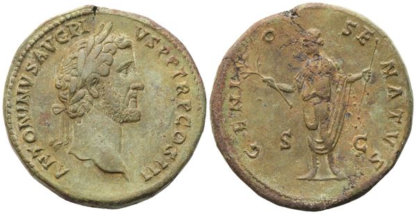 Antoninus Pius (138-161), Sestertius, Rome, 140-144; Æ (30,07 g; 33 mm; 12 h)