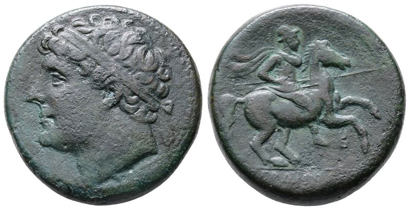 Sicily, Syracuse. Hieron II (275-215 Bc). Æ (27mm, 17.63g).
