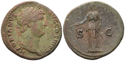 Hadrian (117-138), Sestertius, Rome, C. 134-138; Æ (25 G; 32,5 MM; 6 H)