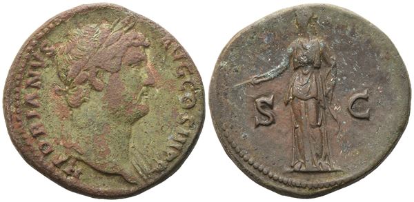 Hadrian (117-138), Sestertius, Rome, c. 134-138; Æ (25 g; 32,5 mm; 6 h)