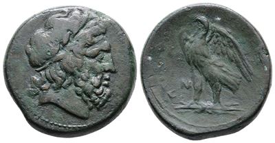 Ptolemaic Kings Of Egypt, Ptolemy i (323-305 Bc). Æ Diobol (27mm, 17.39g).
