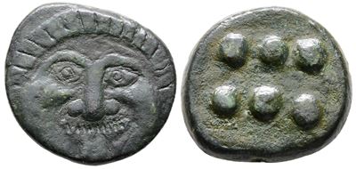 Sicily, Himera, C. 425-409 Bc. Æ Hemilitron (25mm, 15.16g).