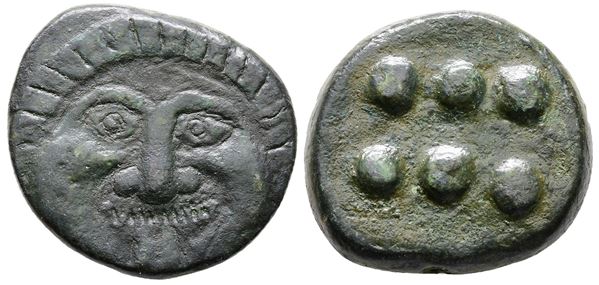 Sicily, Himera, c. 425-409 BC. Æ Hemilitron (25mm, 15.16g).  - Auction Greek, Roman and Byzantine Coins	 - Bertolami Fine Art - Prague