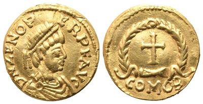 Odovacar (476-493), Tremisse in nome dell’Imperatore Zeno, zecca di Ravenna
