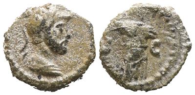 Anonimo, Quadrans dell'epoca di Adriano ad Antonino Pio (117-161 d.C.), Roma; Æ (2,93 g; 12,8 mm;...