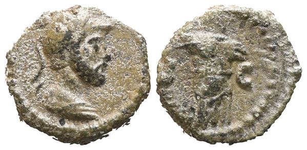 Anonymous, Quadrans, Time of Hadrian to Antoninus Pius (117-161), Rome; Æ (2,93 g; 12,8 mm; 1 h)