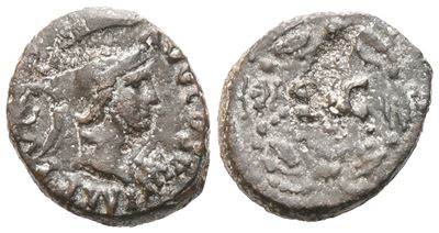 Titus, Quadrans, Roma, 80-81 d.C., Æ (2,52 g; 14,2 mm; 6 h)