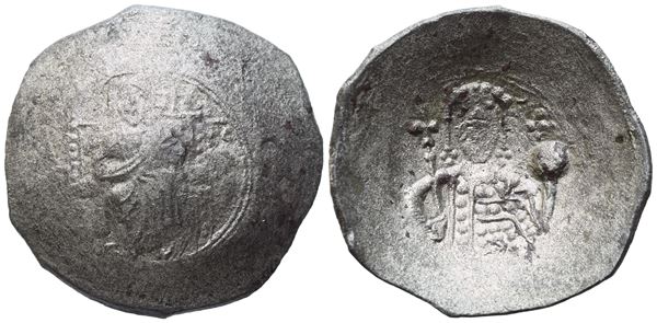 Alexius I Comnenus (1081-1118); Aspron trachy; Constantinople mint. BI (3,98 g; 26 mm; 6 h)
