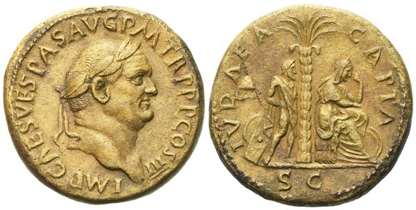 Vespasian (69-79), Sestertius, Rome, AD 71; Æ (g 25,40; mm 32)