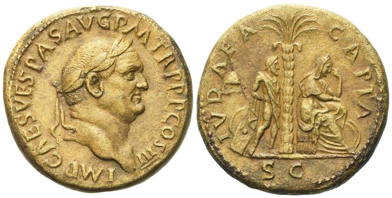 Vespasian (69-79), Sestertius, Rome, AD 71; Æ (g 25,40; mm 32)