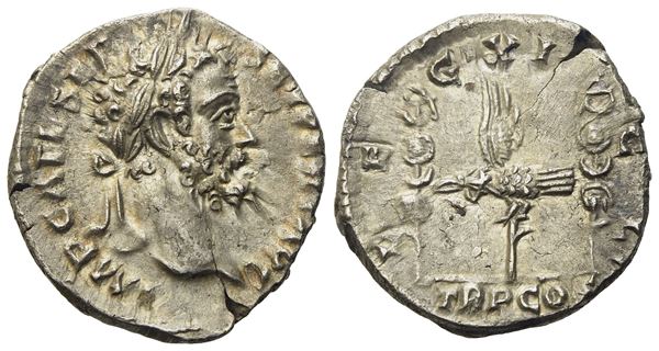 Septimius Severus (193-211). AR Denarius (18.5mm, 3.01g).  - Auction Greek, Roman and Byzantine Coins	 - Bertolami Fine Art - Prague