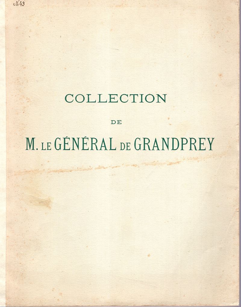 Ciani L . - Paris, 20\22 - Fevrier, 1935. Collection General Granprey. Monnaies Antiques Grecques...