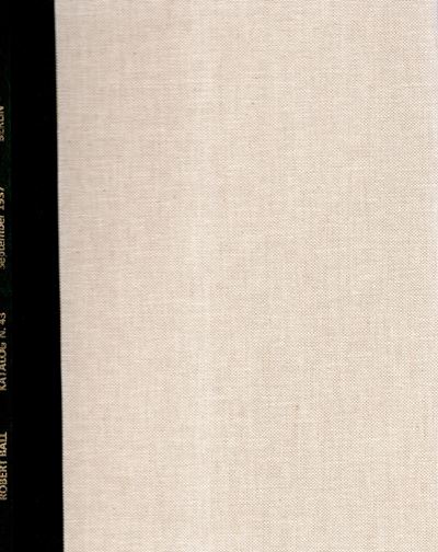 Ball Robert Nach - Berlin, Lista N 43 - September, 1937. Ausgrabungen, Antike Munzen, Munzen Und ...