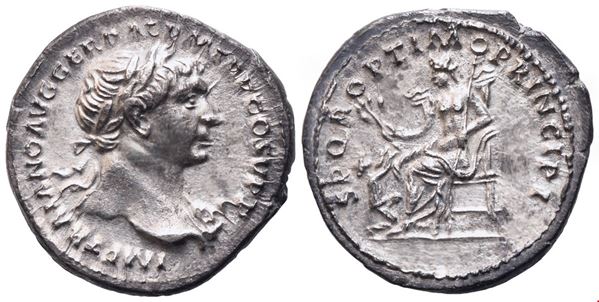 Trajan (98-117), Denarius, Rome, 103-111; AR (2,85 g; 18,6 mm; 8 h)