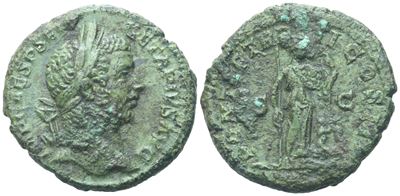 Geta As Caesar (198-209), As Struck Under Septimius Severus, Rome, 210; Æ (8,98 G; 25 MM; 12 H)
