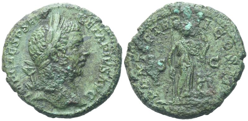 Geta As Caesar (198-209), As Struck Under Septimius Severus, Rome, 210; Æ (8,98 G; 25 MM; 12 H)