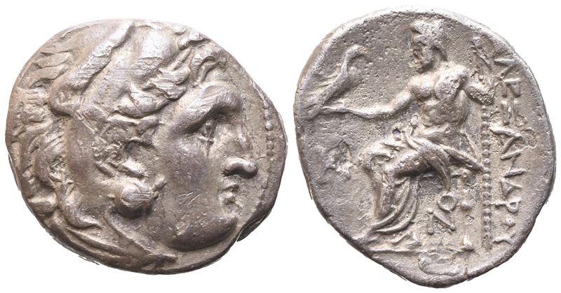 Kings Of Macedon, Alexander III 'the Great' (336-323 Bc), Drachm, Lampsakos, C. 310-301 Bc; Ar (3...