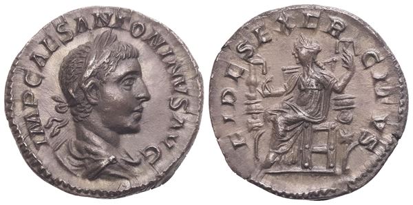 Elagabalus (218-222), Denarius, Rome, 218-219; AR (2,84 g; 17,8 mm; 12 h)