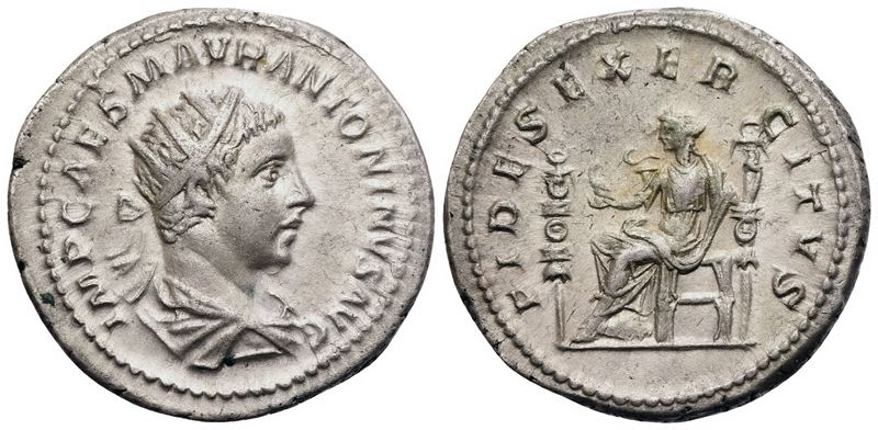 Antonino Elagabalo (218–222 d.C.), Antoninianus, Roma, argento (AR)