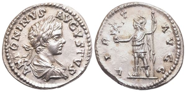 Caracalla (198-217), Denarius, Laodicea ad Mare, 200-201; AR (3,46 g; 18,4 mm; 12 h)