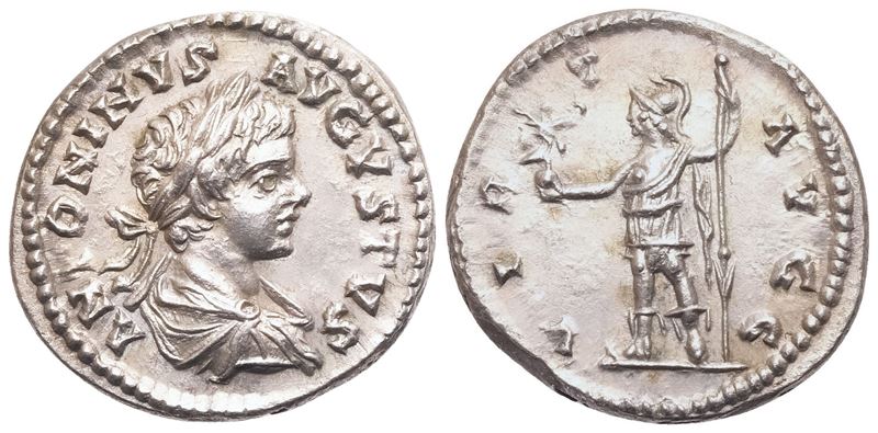 Antoninus Augustus (198–217), Denario, Laodicea ad Mare