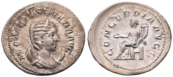 Otacilia Severa, Antoninianus struck under Philip I, Rome, 247; AR (4,74 g; 25,3 mm; 12 h)