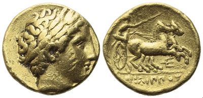 Kings Of Macedon, Philip II (359-336 Bc), Stater, Pella, C- 340-328; Av (8,62 G; 18,3 MM; 12 H)