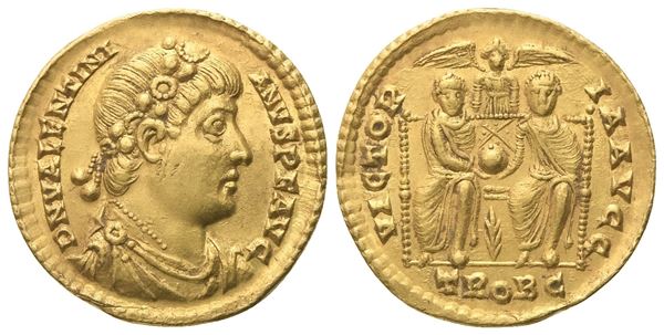 Valentinian I (367-375), Solidus, Treveri, 373-375; AV (4,47 g; 19,7 mm; 12 h)