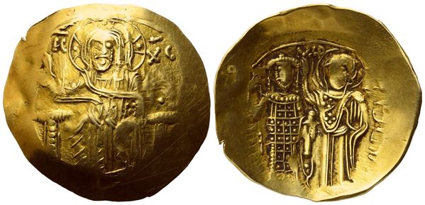 Empire of Nicaea, John III Ducas-Vatatzes (1223-1254); Hyperpyron nomisma, Magnesia; AV (4,21 g; 26,5 mm; 6 h)