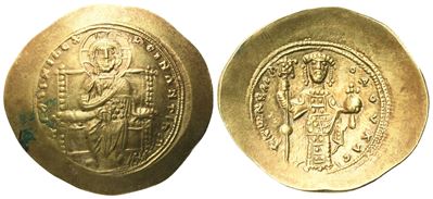 Costantino X Ducas (1059-1067), Histamenon nomisma, Costantinopoli, oro
