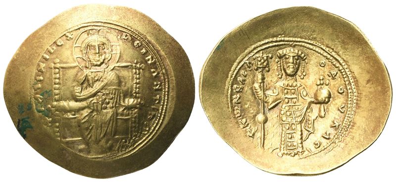 Costantino X Ducas (1059-1067), Histamenon nomisma, Costantinopoli, oro