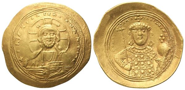 Constantine IX Monomachus (1042-1055), Histamenon nomisma, Constantinopolis; AV (4,33 g; 26 mm; 5 h)