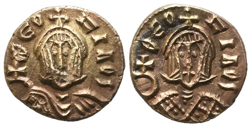 Theophilus, Semissis, Siracusa, moneta in oro (AV)