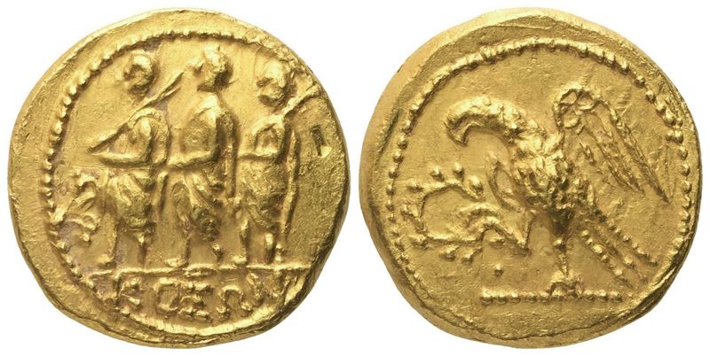 Thrace, Kingdom of Koson (mid 1st century BC), Stater, Northern Greece mint, c. 42 BC; AV (8,55 g...