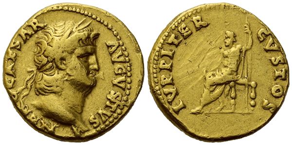 Nero (54-68), Aureus, Rome, 64-65; AV (7,26 g; 17,8 mm; 6 h)