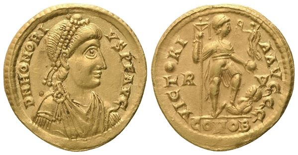 Honorius (393-423), Solidus, Ravenna, 402-406; AV (g 4,46; mm 20)