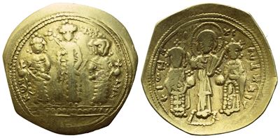 Romanus IV Diogenes With Eudocia, Michael VII, Constantinus And Andronicus (1068-1071), Histameno...