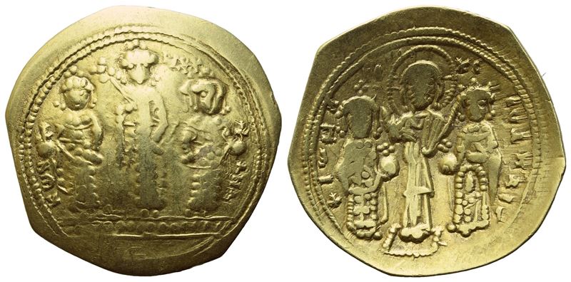 Romanus IV Diogenes With Eudocia, Michael VII, Constantinus And Andronicus (1068-1071), Histameno...