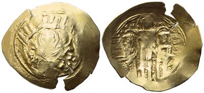 Pseudo-bit? Andronicus II (1295–1320) e Michael IX, Hyperpyron (nomisma), zecca di Costantinopoli