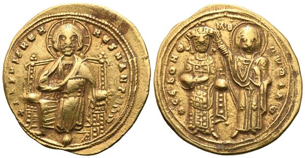 Romanos III Argyros (1028-1034), Histamenon nomisma, Constantinople; AV 4,33 g; 23,4 mm; 6 h)