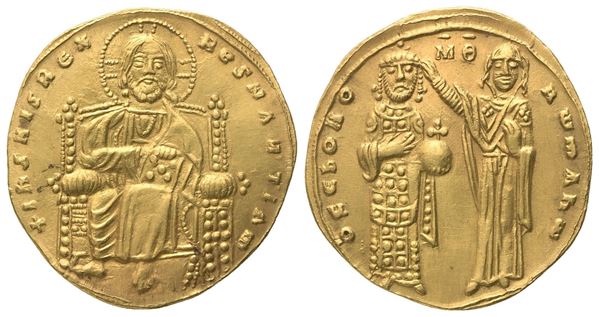 Romanos III Argyros (1028-1034), Histamenon nomisma, Constantinopolis; AV (4,24 g; 20,7 mm; 5 h)